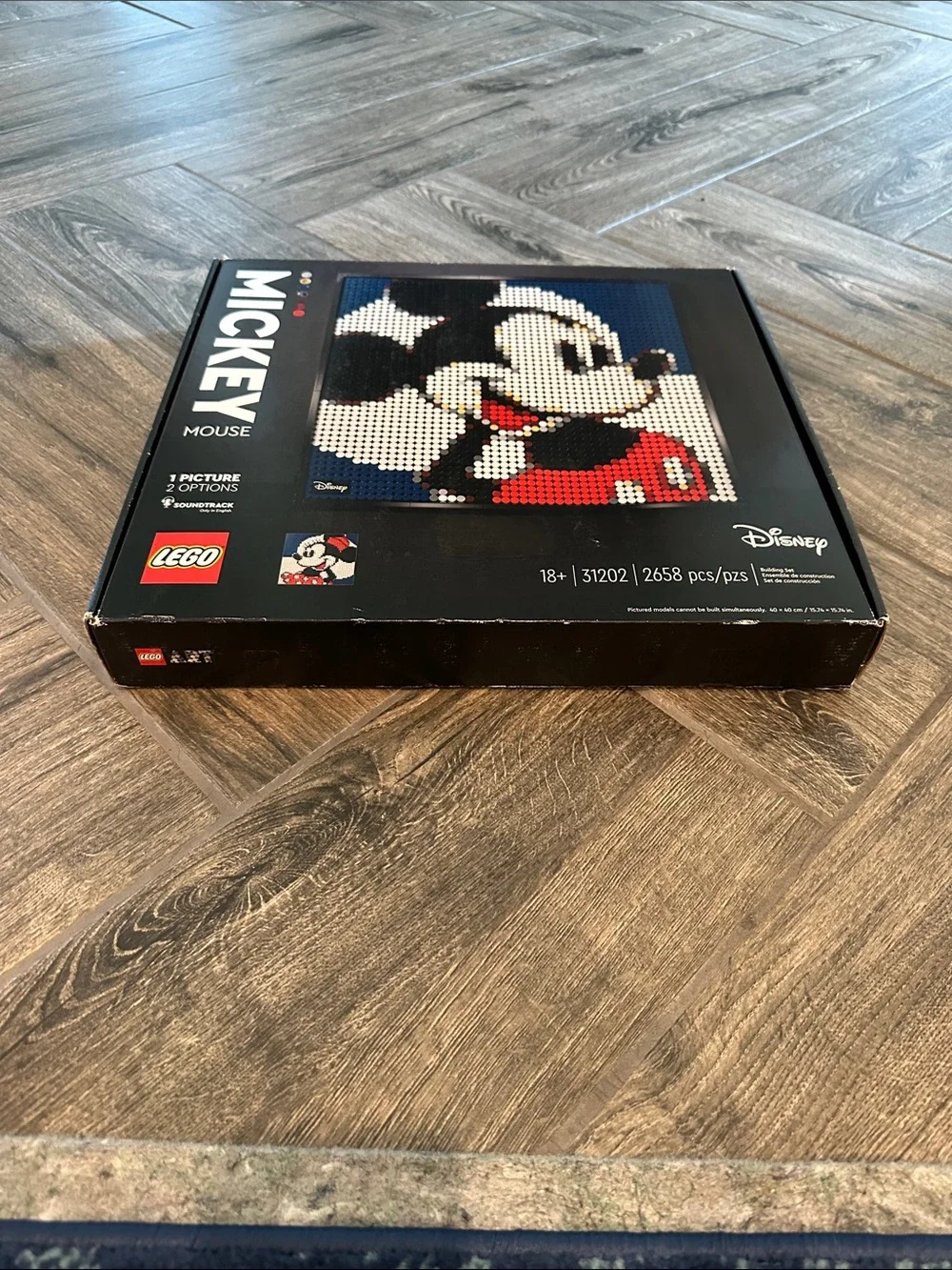 Lego Art • Disney’s Mickey Mouse • 31202 • SEALED • Retired A2
